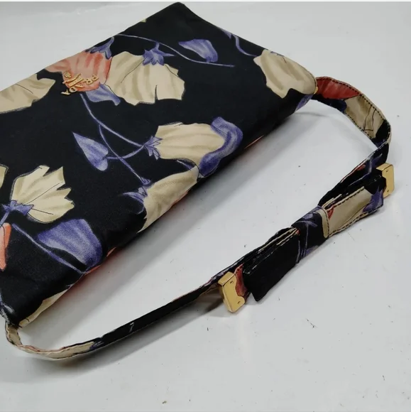 Prada Hand Bag  Black Silk Satin - Picture 4 of 9